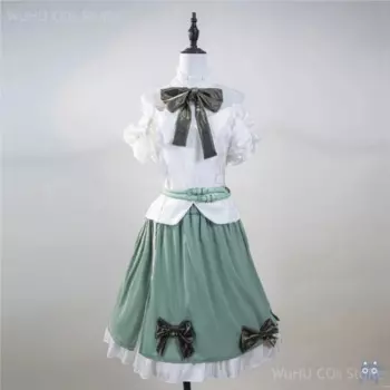 Игра волны Wuthering Jinhsi, игра, корейский костюм, сексуальное милое платье, Униформа, костюм для косплея, Хэллоуин, искусственная деталь, Женская Лолита
