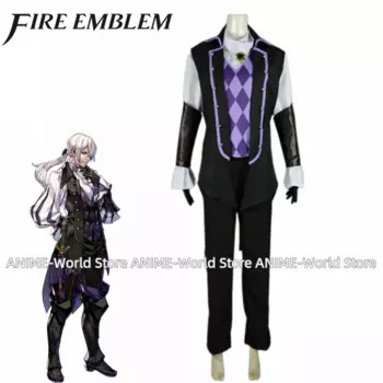 Игровая эмблема огня Fates Fire Emblem If Jakob Косплей Костюм Хэллоуин вечерние Косплей пользовательский размер любого размера