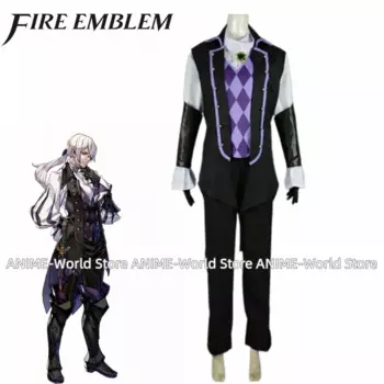 Игровая эмблема огня Fates Fire Emblem If Jakob Косплей Костюм Хэллоуин вечерние Косплей пользовательский размер любого размера