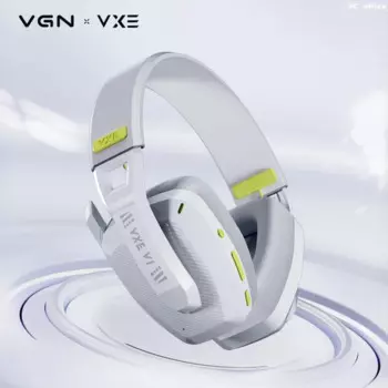 Игровая гарнитура Vgn Vxe V1 Bluetooth 5,3/2,4 г, двухрежимные легкие наушники с микрофоном, компьютерная киберспортивная гарнитура, подарок
