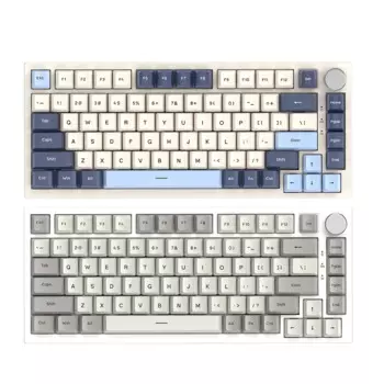 Игровая клавиатура K85 для киберспорта, 82 клавиши, компьютерная клавиатура с вращающейся кнопкой, Проводная Механическая клавиатура, популярная для игр