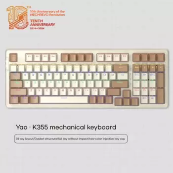 Игровая клавиатура Mechrevo Yao · K355, проводная Usb-клавиатура 98 клавиш