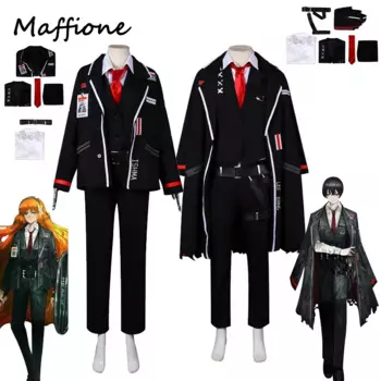 Игровая компания Limbus Yi/Lee Sang Ishmael Женская Мужская Верхняя одежда и брюки пальто для взрослых костюмы для Хэллоуина карнавала