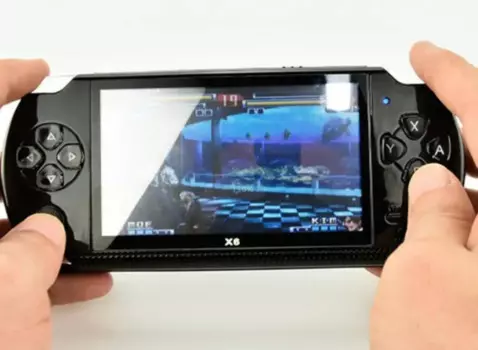 Игровая консоль, 4,3 дюйма, MP3, MP4, X6, с FM-видеокамерой, 8 ГБ, vs x7, x12, рождественский подарок для детей