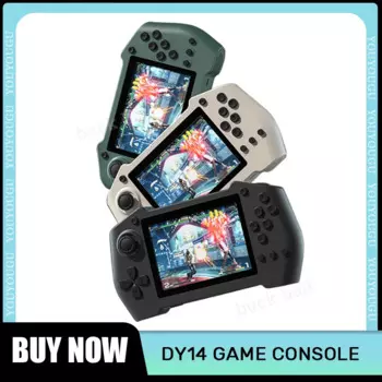 Игровая консоль для аркадных игр Dy14, зарядный аккумулятор, 3,5 дюйма, портативные игровые консоли, мощность мобильного телефона, поставляется с двухпроводным игровым банком, подарок