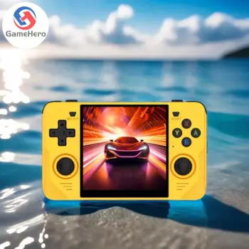 Игровая консоль GameHero POWKIDDY RGB30 720*720 4 дюйма Ips экран Встроенный Wi-Fi RK3566 с открытым исходным кодом Ретро портативная игровая консоль детские подарки
