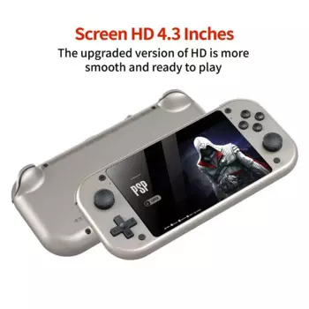 Игровая консоль M17 в стиле ретро, Linux PSP/N64 Mini IPS 3D HD экран, 25 симуляторов, портативная игровая консоль 4,3 дюйма