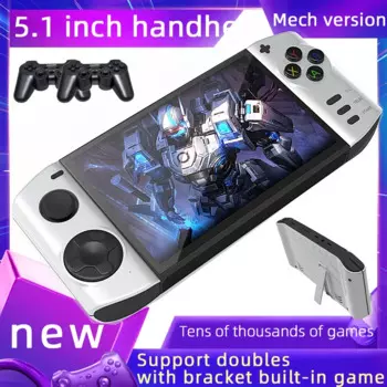 Игровая консоль meha PSP, 5,1 дюймов, HD, память 8 Гб, поддержка воспроизведения формата RM/VB/AV/FL/V