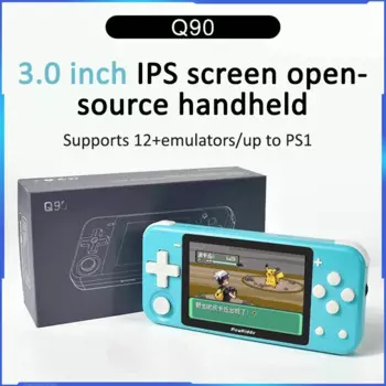 Игровая консоль Q90, ручной джойстик с системой двойного открытия, игровая консоль в ретро стиле, мини портативная игровая консоль для детей на день рождения