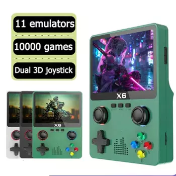 Игровая консоль в стиле ретро, 3,5 дюйма, IPS, 11 симуляторов