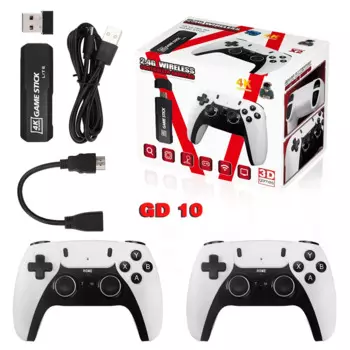 Игровая консоль в стиле ретро, 4K, 60 кадров/с, HDMI, низкая задержка, 2,4 ГГц, двойная ручка, портативная домашняя игровая консоль для PSP, PS1, GBA