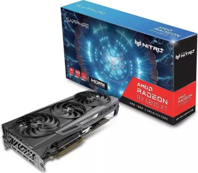 Игровая видеокарта AMD RX 5700XT 6600XT 6700XT 6800 6800XT 6900XT 6950XT Saphire Nitro AMD Radeon