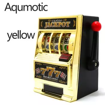Игровой автомат Aqumotic желтый пластик
