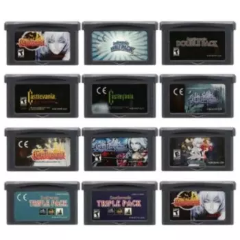 Игровой картридж серии Castlevania GBA, 32-битная игровая консоль, карта Asia of Sorrow Dissonance Circle of The Moon для GBA/NDS