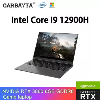 Игровой ноутбук Max 64 Гб ПЗУ 16 дюймов 2560x160 0 IPS I7 12650H I9 12900H NVIDIA RTX 3060 6 ГБ отпечаток пальца Windows 11 10 Pro Pcie Nvme