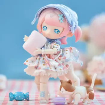Игрушечная кукла 14 см, емкость Dreamlre, чайная часть, 100%, игрушечная кукла, милая аниме фигурка, настольные украшения, коллекция подарков