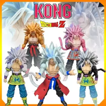 Игрушечная кукла Kong Studio из м/ф «Драконий жемчуг», Shf Super Saiyan 5 Ssj5, демоны зверя 27, 28, 29, Goku 3,0, игрушечная кукла в подарок, Новинка