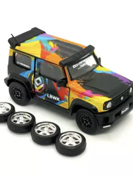 Игрушечная модель автомобиля BM 1/64 Suzuki Jimni из сплава
