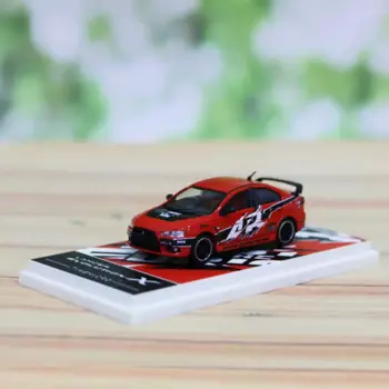 Игрушечная модель автомобиля TimeMicro 1/64 EVO X10 из сплава