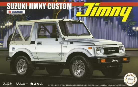Игрушечная модель автомобиля в сборе Fujimi 04631, масштаб 1/24, для Suzuki Jimny 1300, набор моделей автомобиля на заказ 1986
