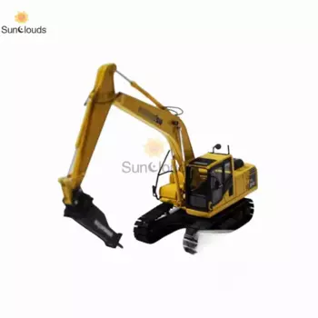Игрушечная модель для Komatsu, масштаб 1:50, модель модели, строительный молот, экскаватор, литой под давлением, игрушечный автомобиль, коллекционный подарок