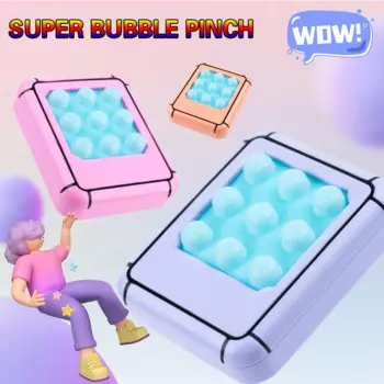 Игрушка-антистресс в виде пузырьков, с брелоком