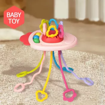 Игрушка Lala для малышей, развивающий мяч для рук, может жевать, с мягким клеем, для раннего развития зубов, на ощупь, подарок на день рождения