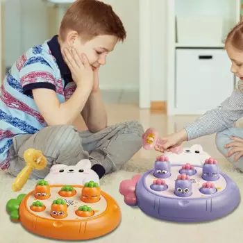 Игрушка-молоток для малышей, Интерактивная игрушка, игрушка-крот, милая игрушка-Кролик для малышей, игрушка для раннего развития, забавный подарок для детей