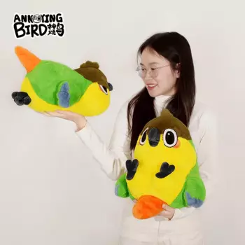 Игрушка плюшевая йогин, раздражающая птица 25-55 см, мягкая мультяшная плюшевая кукла-животное, Подушка для сна в офисе, Аниме подарок