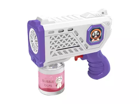 Игрушка Space Bubble Blaster — детский электрический водяной пистолет двойного назначения и машина для пузырей, идеально подходит для пляжных игр, от 3 лет