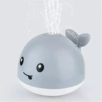 Игрушки для купания и игр в воде, Индукционная Люминесцентная Китовая струя воды, Водонепроницаемая конструкция, крутая сенсорная тренировка