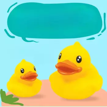 Игрушки для воды, маленькая Желтая утка, детская игрушка, резиновая утка, животное, Пляжная модель для детей, поплавок, милые животные, милая вода