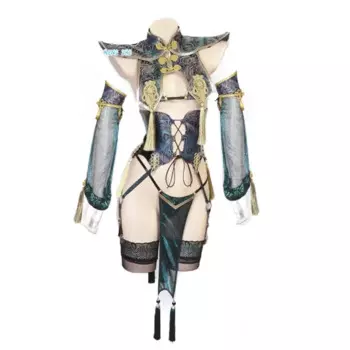 Игры, костюмы для косплея Чунь ли, женский сексуальный чонсам, боди, костюм Банни, гилр, сексуальный боевой костюм Unifom, сексуальное нижнее белье, костюм на Хэллоуин