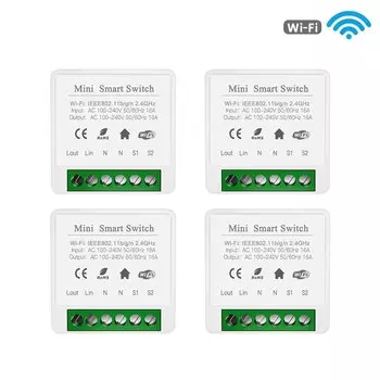 iHseno WiFi мини умный выключатель 16A