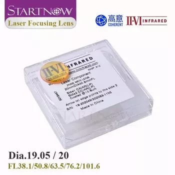 II-VI линза для фокусировки лазера CO2 19.05 мм