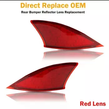 IJDM автомобильный Светодиодный отражатель бампера для 14-20 Lexus IS250 IS350 IS200t IS300 Функция как задние, тормозные и задние противотуманные фары, поворот светильник
