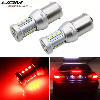 iJDM BAU15S PY21W LED 1156 P21W Светодиодные лампы Canbus для BMW F22 F30 F32 2 3 4 серии Задние указатели поворота или стоп-сигналы/задние фонари