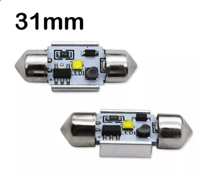IJDM c5w светодиодная лампа CANBUS OBC 12 В гирлянда 31 мм 36 мм 39 мм 41 мм 44 мм c10w светодиодная Автомобильная интерьерная купольная лампа для чтения грузовая зона белого цвета
