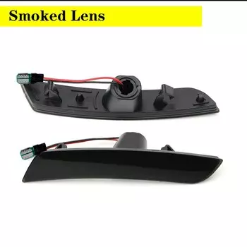 Ijdm для 2016-2018 6-го поколения Chevrolet Camaro, дымчатые/прозрачные линзы, красные светодиодные задние боковые габаритные огни, колесные арки T10