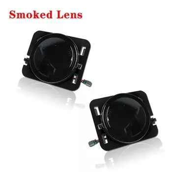 iJDM Янтарно-желтые светодиодные боковые габаритные огни/фурнитура на крыло для Jeep Wrangler JK или JK Unlimited 2007-2017 гг.