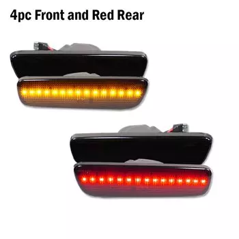 iJDM Замените OEM боковой габаритный фонарь для Lexus RX300 1999-2003 годов, передние и задние боковые габаритные фонари/поворотники/парковочные огни желтого цвета