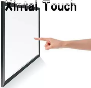 ИК сенсорный экран Xintai Touch, многослойный сенсорный экран 43 дюйма, 20 точек касания, работает «подключи и работай»