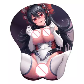 Ilya Ornstein Princess Connect! Коврик для мыши в стиле аниме 3D, привлекательный настольный коврик для мыши с подставкой для запястья, игровой аксессуар