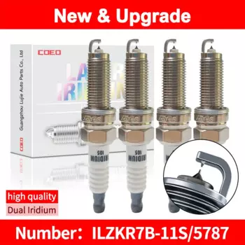 ILZKR7B11S 5787, двойная иридиевая свеча зажигания для Honda Accord IX VIII 2,4 3,5 Acura MDX RDX TL ZDX ILZKR7B-11S