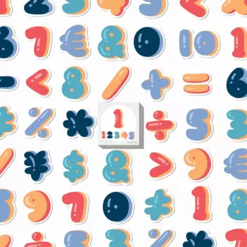 IMOON наклейки буквы и цифры для скрапбукинга