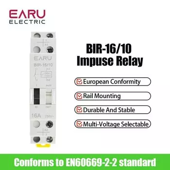 Импульсное реле EARUELECTRIC BIR-16/10
