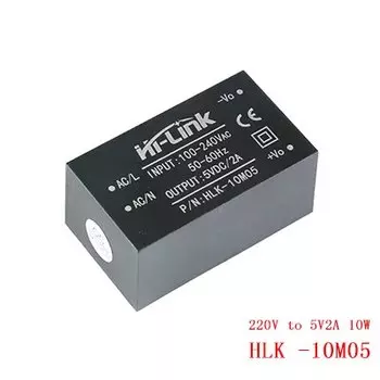 Импульсный блок питания Your Cee HLK-10M05 220В 5В 10Вт