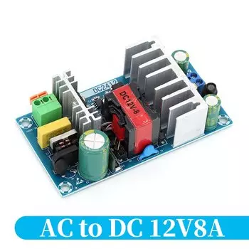 Импульсный источник питания Stlxy AC-DC 12В 8А