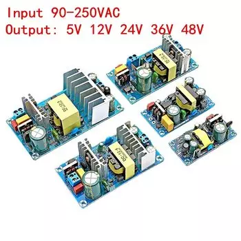 Импульсный источник питания ZJIVNV 24V 12V 36V 48V 5V