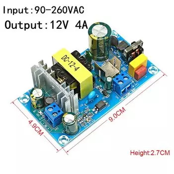 Импульсный источник питания ZJIVNV DC-12V-4 48Вт